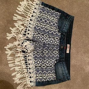 Jean shorts